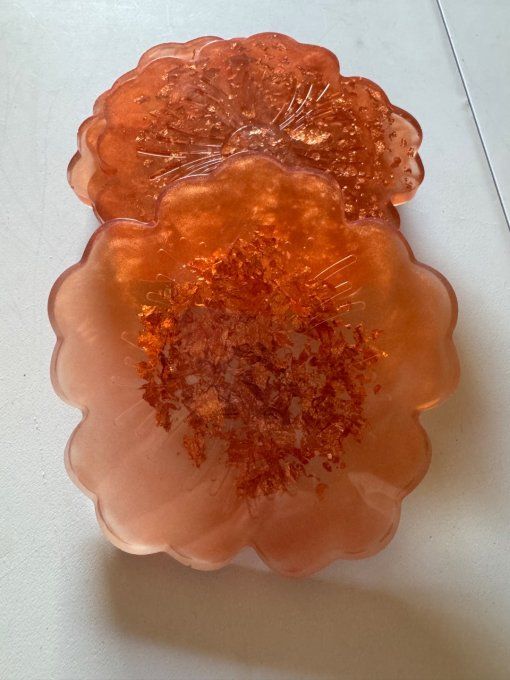 Dessous de verres fleurs