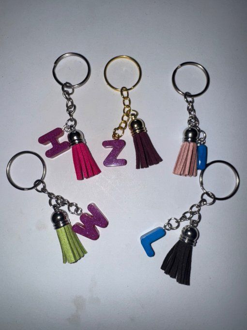 Porte-clés lettre