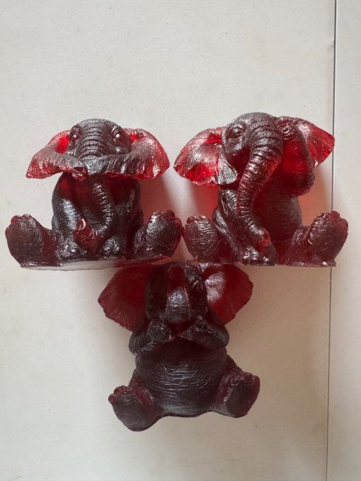 Trios d’éléphants