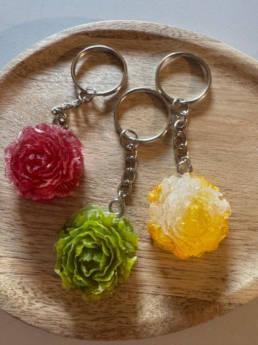 Fleurs porte-clés 1