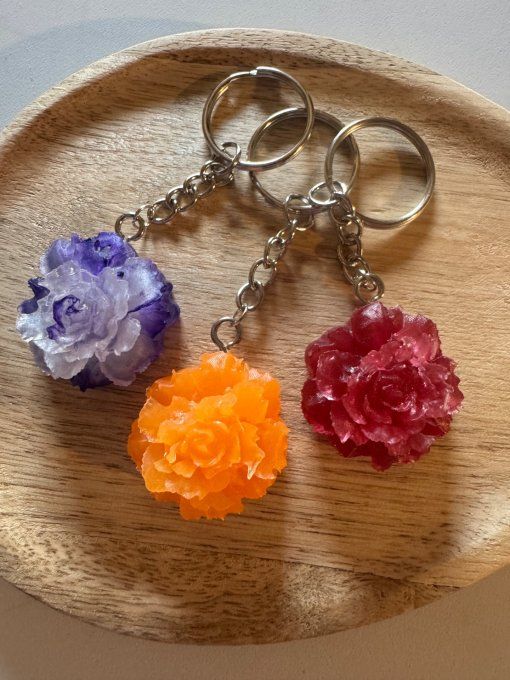 Fleurs porte-clés 1