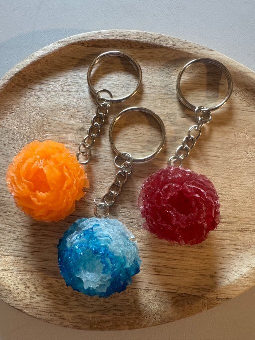 Fleurs porte-clés 2