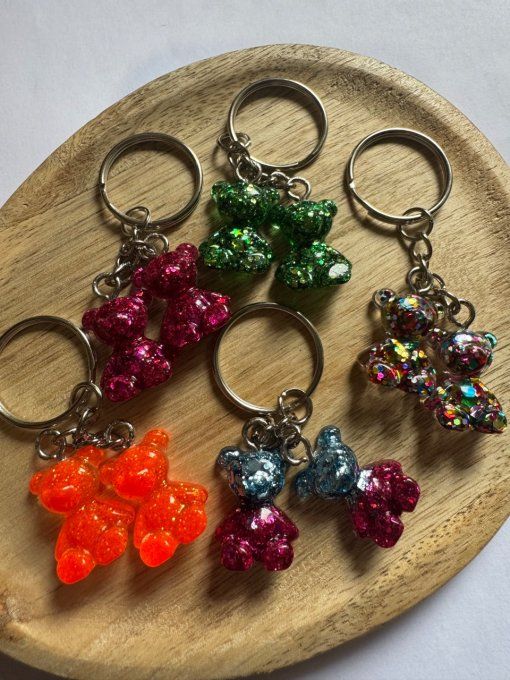 Porte-clés oursons