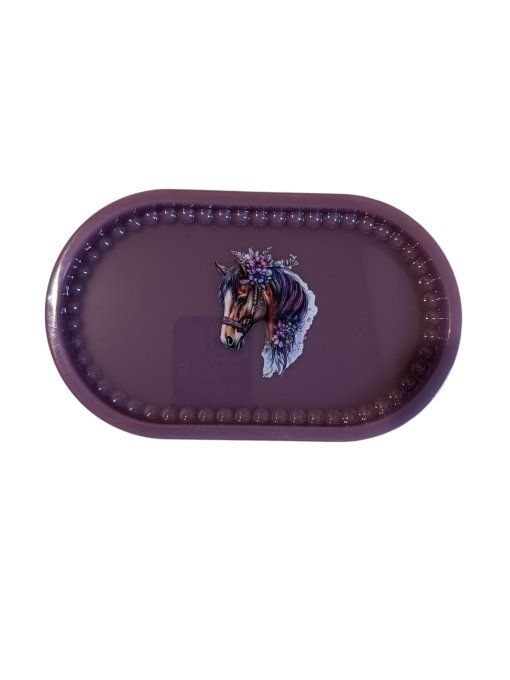 Plateau ovale bubulle 